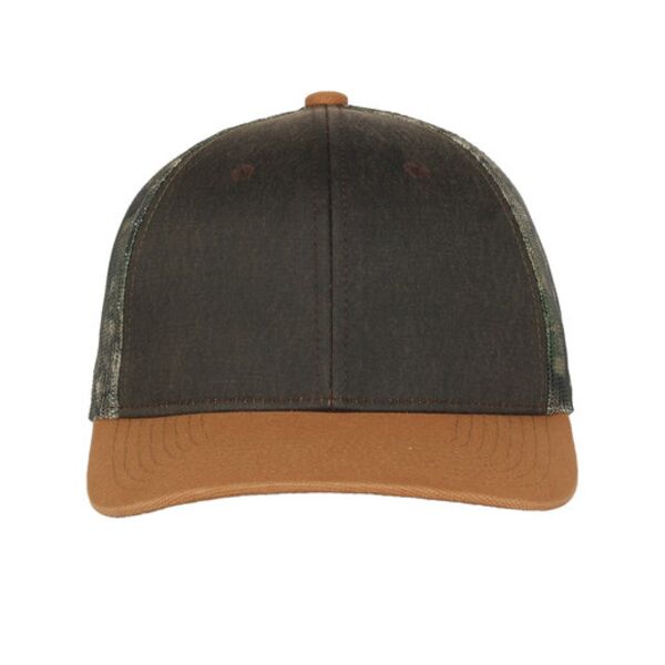 Structured Camo Mesh Back Hat Thumbnail