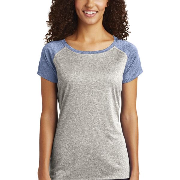 Women's Heather On Heather Contender Scoop Neck Tee Thumbnail